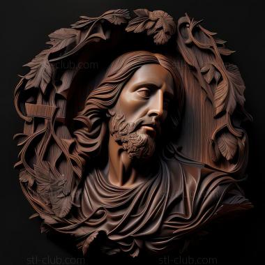 3D model st jesus (STL)